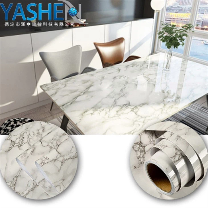 Affordable 3D Simulation Marble Texture PVC Soft Sheet For Use As Background Wall